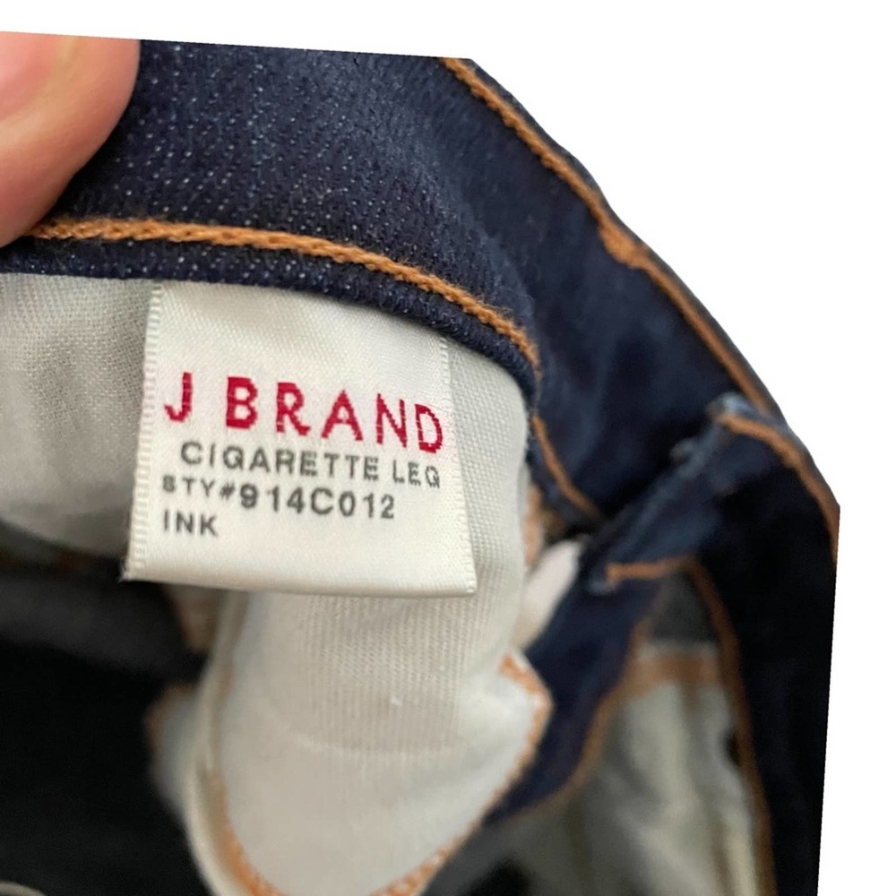 J Brand Cigarette Leg Mid Rise Skinny Jeans Ink 27 - Picture 6 of 6